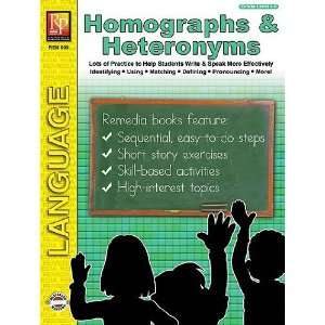    Remedia Publications 903 Homographs & Heteronyms Toys & Games