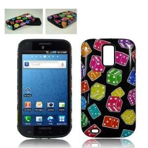 II S2 S 2 / SGH T989 T Mobile TMobile / Hercules Black with Multicolor 