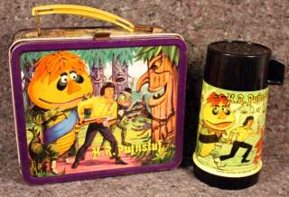 This is a vintage 1970 H.R. Pufnstuf metal lunchbox complete with 