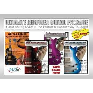  MJS Music Publications Ultimate Beginner Guitar 4 DVD 