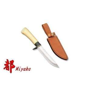 Kanetsune Miyako KB229 Fixed Blade Knife with Wooden 