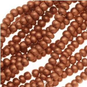  Czech Seed Beads Mix 11/0 Copper Supra Metallic(1 Hank 