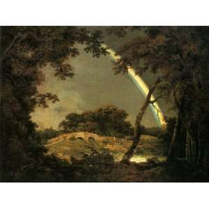  Hand Made Oil Reproduction   Joseph Wright of Derby   32 x 