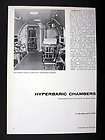 Hyperbaric Chambers Minneapolis Medical Research Chamber Details 1965 