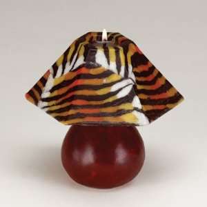 Mini Tiger Stripe Lamp Shade Candle Only 1 left