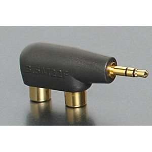  Audioquest   3.5mm Mini Plug to 2 RCA Adapter (Hard) Electronics