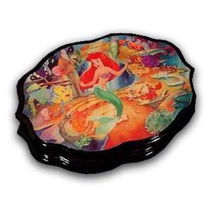   36 Note Little Mermaid Decoupage Colorful Music Box 