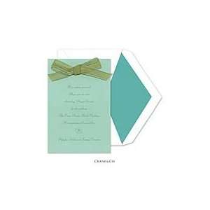  Green Organdy Announcement Wedding Marriage Announcements 