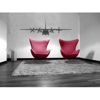 130 Hercules Military Airplane Vinyl Wall Decal Sticker Graphic By 