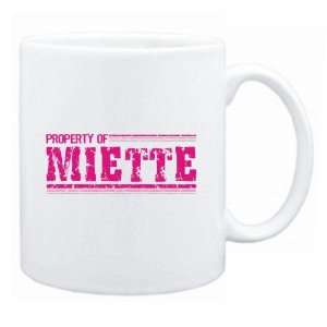  New  Property Of Miette Retro  Mug Name