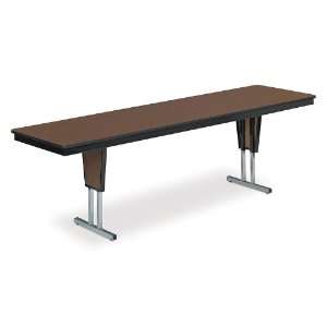   72W x 30D Folding Conference Table with SemiApron
