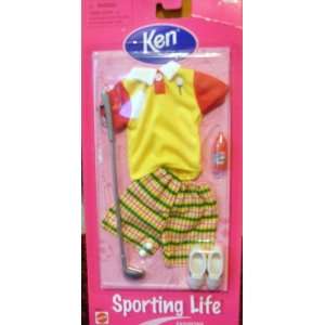  Barbie 1998 Issue KEN Sporting Life Golf Outfit Toys 