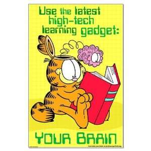   Your Brain Garfield Humor Large Poster by 