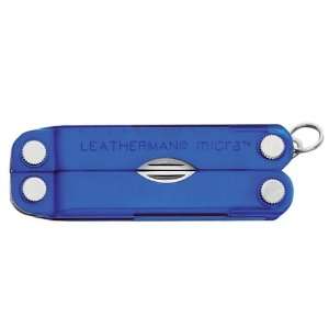  Leatherman 64240103H Micra Clad with Blue Polycarbonate 