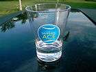 the sapphire ace drink bombay gin logo acrylic heavy glass