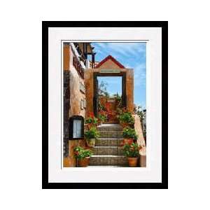  Restaurant In Greece I Framed Giclee Print