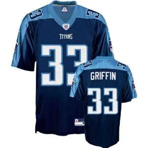  Michael Griffin Youth Jersey Reebok Navy Replica #33 