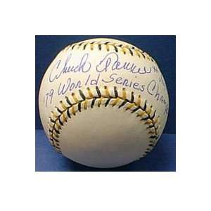  MLB Pirates Chuck Tanner   mgr. Autographed Baseball 