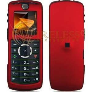  Red Rubberized Cover for Nextel i290 Protector Case Cell 