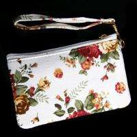 Ladies Womens Flower Coin Bag Wallet Purse Pouch Handbag Cosmetic Case 