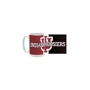  Indiana Hoosiers (Indiana Hoosiers) 15oz Ceramic Mug 