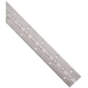 Stainless Steel 304 Continuous Hinge with Holes, Polished Finish, 0 
