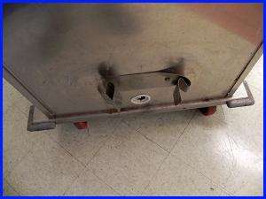 Wilder Warmer Tray Heater Warmer on Wheels for Parts Only  