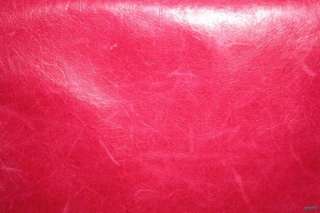 Auth. Tory Burch Brady Fuchsia Pink Leather Messenger Shoulder Clutch 
