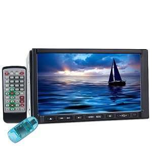  7 Inch LCD In Dash Wide Touchscreen Car DVD/TV/FM/AM 