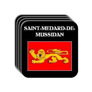 Aquitaine   SAINT MEDARD DE MUSSIDAN Set of 4 Mini Mousepad Coasters
