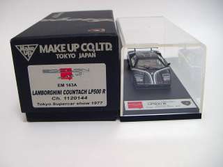 43 Make Up Lamborghini Countach LP500R Tokyo Supercar Show 1977 