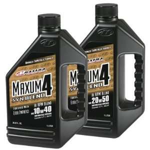  Maxima Maxum 4 Blend Synthetic Blend 10w40 & 20w50 in 1 