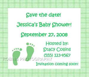 10 Save the Date Magnets Favors * BABY SHOWER  