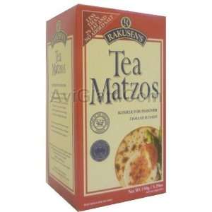 Rakusen s Tea Matzos 5.29 oz  Grocery & Gourmet Food