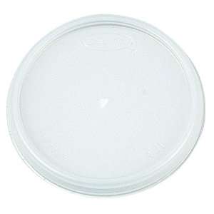 Lids for Foam Cups and Containers   White, Vented  Kitchen 