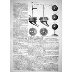  ENGINEERING 1864 DEARN MASHING MACHINE CYLINDER PULLEY 