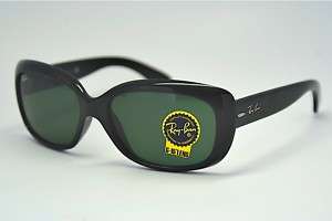   Sunglasses Authentic Vintage Mod RB 4101 601 JACKIE OHH Black Green