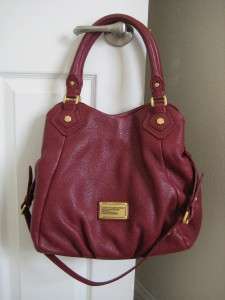 NWT MARC BY MARC JACOBS Classic Q Fran Small Leather Satchel Purse 