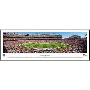  Denver Broncos Invesco Field Framed Panoramic Picture 