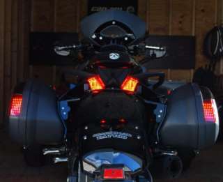 Finally there is a quality made option to add lights to your GIVI bags 