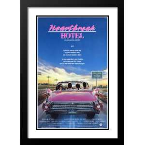  Heartbreak Hotel 20x26 Framed and Double Matted Movie 