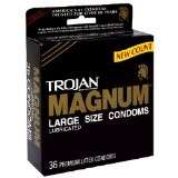 Trojan Magnum Large Lubricated Condoms 72 Ct FREE SHIP  