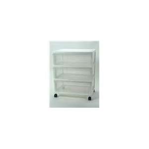  3 Drawer Wide Chest   White   by Iris
