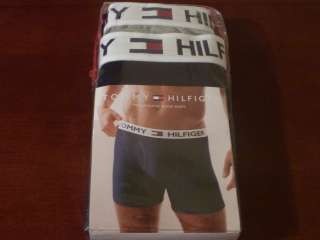 Tommy Hilfiger 2 Athletic Boxer Brief Navy Gray M L XL  