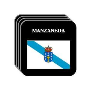  Galicia   MANZANEDA Set of 4 Mini Mousepad Coasters 