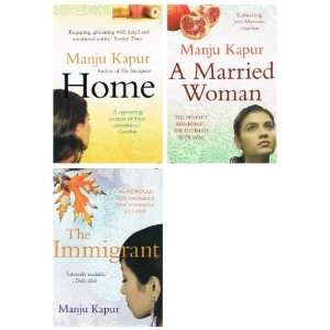  Manju Kapur books 3 books (The Immigrant / A Married 