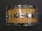 New DW Drum Workshop 6.5x14 Solid Oak Stave Snare Drum $675