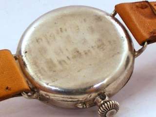 Vintage Longines 13.33 Chronograph enamel dial silver case  
