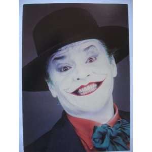    Batman Postcard   Jack Nicholson As the Joker 