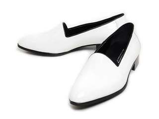 Mens shoes synthetic leather minimal dress Loafers  